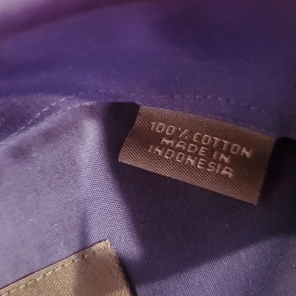 Kemneth Cole Reaction Sapphire blue long sleeve- 17 (34/35) NWT - Picture 3 of 3